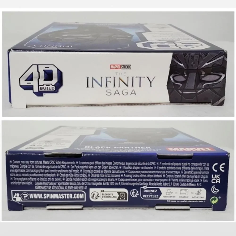 New Marvel Disney 4D Build Black Panther 3D Puzzle Kit